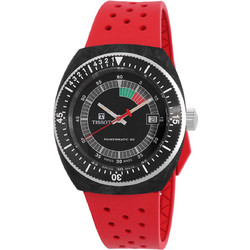 Tissot Sideral Ανδρικό Ρολόι με Κίτρινο Καουτσούκ Λουράκι T145.407.97.057.02