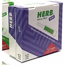Vican Herb Micro Filter Slim 12τμχ