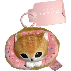 Mofusand Keychain - Plush - Donut