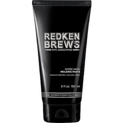Redken Brews Work Hard Molding Paste Μαλλιών Δυνατό Κράτημα 150ml