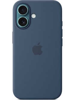 Apple Silicone MagSafe Back Cover Denim (iPhone 16)
