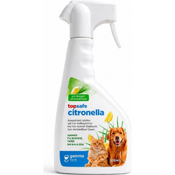 Απωθητικό Εντόμων για Ζώα TopSafe Citronella 500ml
