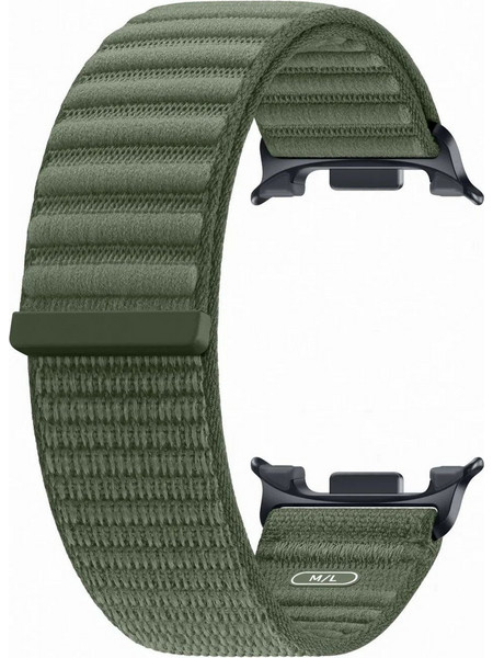 Samsung Fabric M/L Λουράκι Υφασμάτινο Olive (Samsung Galaxy Watch 9 / Watch 8)