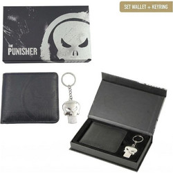 Marvel - Punisher Μπρελόκ & Πορτοφόλι Σετ Δώρου