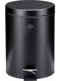 Καλαθάκι Μπάνιου Dirt Devil Ανοξείδωτο 5lt Black 871125249492