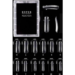 Acrylic Model Koper 02 Dual Φόρμες Νυχιών 120τμχ