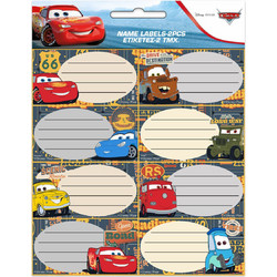 Ετικέτες GIM Σχολικές Cars 2x8Τεμ. 772-18146