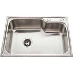 Gloria Ariana Ένθετος Νεροχύτης Inox Σατινέ 65x44cm