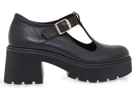 RAGAZZA MARY JANE X142L5994002 - ΜΑΥΡΟ ΔΕΡΜΑ 0599 RAGAZZA-BLACK