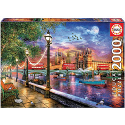 Puzzle Educa London At Sunset 2000 Κομμάτια