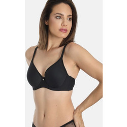 Sassa Μαλακό Σουτιέν Με Spacer Flexicup Μαύρο - Μαύρο