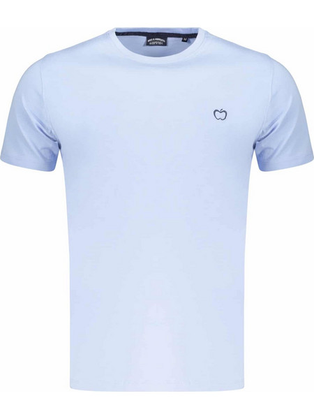 Kisses & Hugs Men's Light Blue Short-Sleeved T-Shirt Γαλάζιο