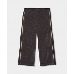 BOBOLI Velour trousers for girl - 784010 - ΚΟΡΙΤΣΙ - moka