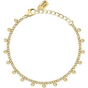 LA PETITE STORY BEADED BRAC SS YG 16+3CM LA PETITE STORY BEADED BRAC SS YG 16+3CM