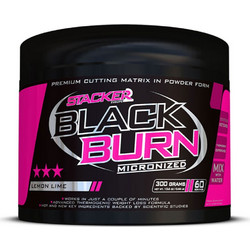 Stacker2 Black Burn Micronized Green Apple Συμπλήρωμα Διατροφής 300gr