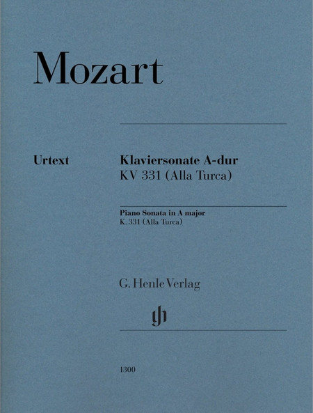 G. Henle Verlag Wolfgang Amadeus Mozart - Piano Sonata A major K. 331 (Alla Turca)