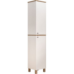 Hanah Home Στήλη Μπάνιου Nord 336VIN1108 White-Oak