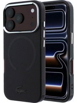 Lacoste IML Frosted MagSafe Θήκη Burgundy (iPhone 18 Pro Max / 17 Pro Max)