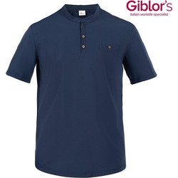 Σακάκι Σεφ Sergio Slim Fit Μπλε - Τεχνολογία Sorona(R) Μπλε Giblor's