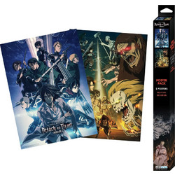 Attack On Titan set 2 posters