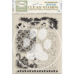 Stamperia Ακρυλική Σφραγίδα 14x18cm Timeless Backgrounds