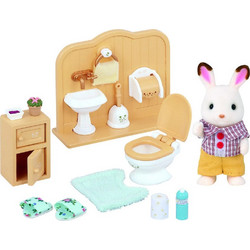 Sylvanian Families Έπιπλα & Αδερφός Chocolate Rabbit