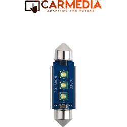 Λαμπάκια LED - CARMEDIA CMLED - FESTOON - 3SMD - 39MM
