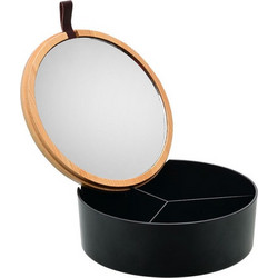 ESTIA ΚΟΥΤΙ ΑΠΟΘΗΚΕΥΣΗΣ & ΟΡΓΑΝΩΣΗΣ BAMBOO ESSENTIALS ΜΕ ΚΑΘΡΕΦΤΗ