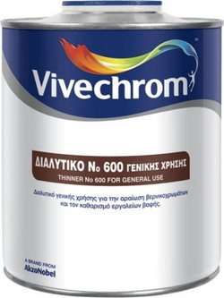 Vivechrom Διαλυτικό Νο600 Γενικής Χρήσης 0.75lt
