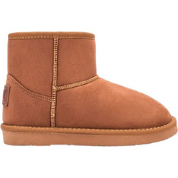 Conguitos Παιδικά Μποτάκια Ταμπά Suede με Γούνα BWSH542083-TAN