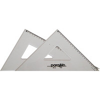 ΤΡΙΓΩΝΑ PARALLILO (45o+60ο)12cm ΠΑΤΟΥΡΑ ΑΡΙΘΜΗΣΗ ΖΕΥΓΗ