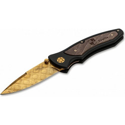 Boker Tirpitz-Damast Gold 110194DAM