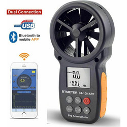 Ψηφιακό Ανεμόμετρο BTMETER BT-100-APP