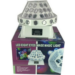 Φωτιζόμενη Nτισκομπάλα Eight Eyes Magic Ball LED RGB