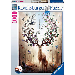 Puzzle Ravensburger Φανταστικά Ελάφια 1000 Κομμάτια
