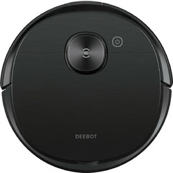 Ecovacs Deebot Ozmo T8 Black AIVI Σκούπα Ρομπότ για Σκούπισμα & Σφουγγάρισμα με Χαρτογράφηση και Wi-Fi