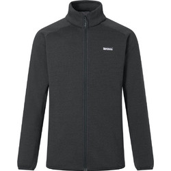 Regatta Rike Ανδρική Ζακέτα Fleece με Φερμουάρ Μαύρη