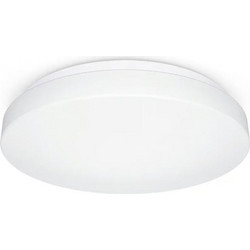 Φωτιστικό Οροφής LED 9.4W 3000K IP44 με Αισθητήρα Κίνησης RS 20 Λευκό