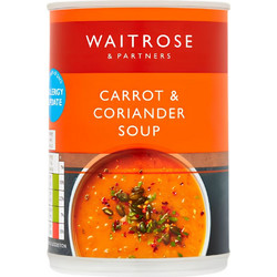 Έτοιμη Σούπα με Καρότο και Κόλιανδρο Waitrose Carrot and Coriander Soup