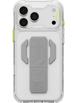 SKINARMA Helio CE Grip Stand Back Cover Clear (iPhone 18 Pro / 17 Pro)