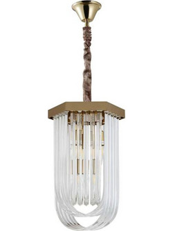 Φωτιστικό Οροφής Breeze 023-3275 32x32x50cm 4xE14 Gold Artekko