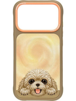 Nimmy Big Eyed Lying Teddy Poodle Θήκη iPhone 18 Pro Max / 17 Pro Max Brown N-CXXDYPP-IP18/17-PRO-MAX-014