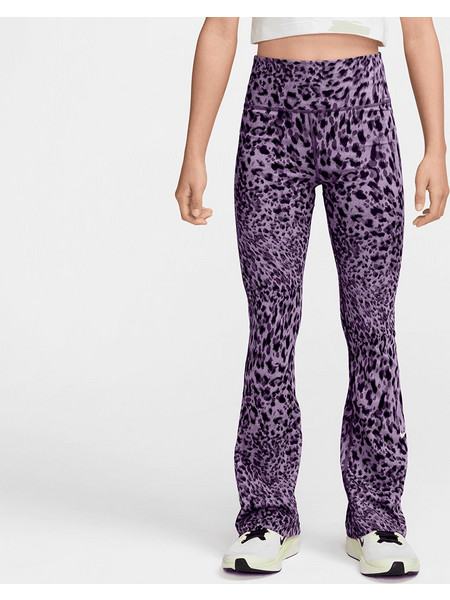 Nike One Παιδικό Μακρύ Κολάν IQ2333-589 VIOLET STAR/(WHITE)