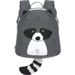 Laessig Tiny About Friends Raccoon Σχολική Τσάντα Πλάτης Νηπιαγωγείου Γκρι 1203021250