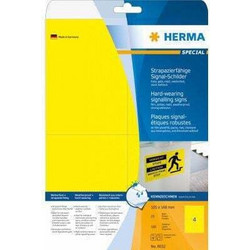 HERMA Σήμανσης / Ετικέτες A6 105 x 148 mm κίτρινο, 100 τεμ