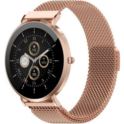 Denver 43mm Smartwatch με Παλμογράφο (Rose Gold - Pink)