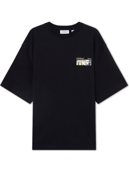 Μπλούζες Άνδρας Off-White Μαύρο 001 Industrial Arrow Skate S/S Tee 271