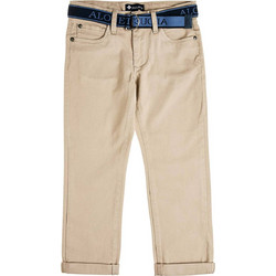Alouette παιδικό παντελόνι chino με ζώνη (6-16 ετών) - 00913680 Μπεζ