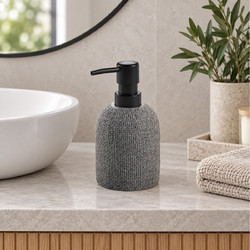 ΑΞΕΣΟΥΆΡ ΜΠΆΝΙΟΥ SOAP DISPENSER WOVEN SPA GRIS DOUCEUR D INTERIEUR