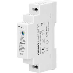 Τροφοδοτικό ράγας 12V DC 1,25A ,15W IP 20 Τάση εισόδου 100-230 V AC - Orno (OR-PSU-1642) 28122